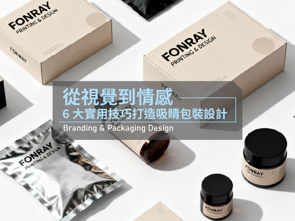 六大實用技巧打造吸睛包裝設計